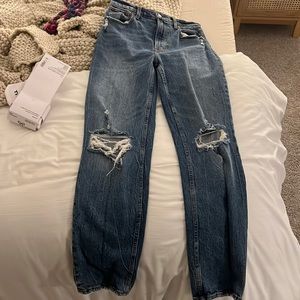 Abercrombie and Fitch The 90’s Straight Ultra High Rise Size 27 (4 Regular)